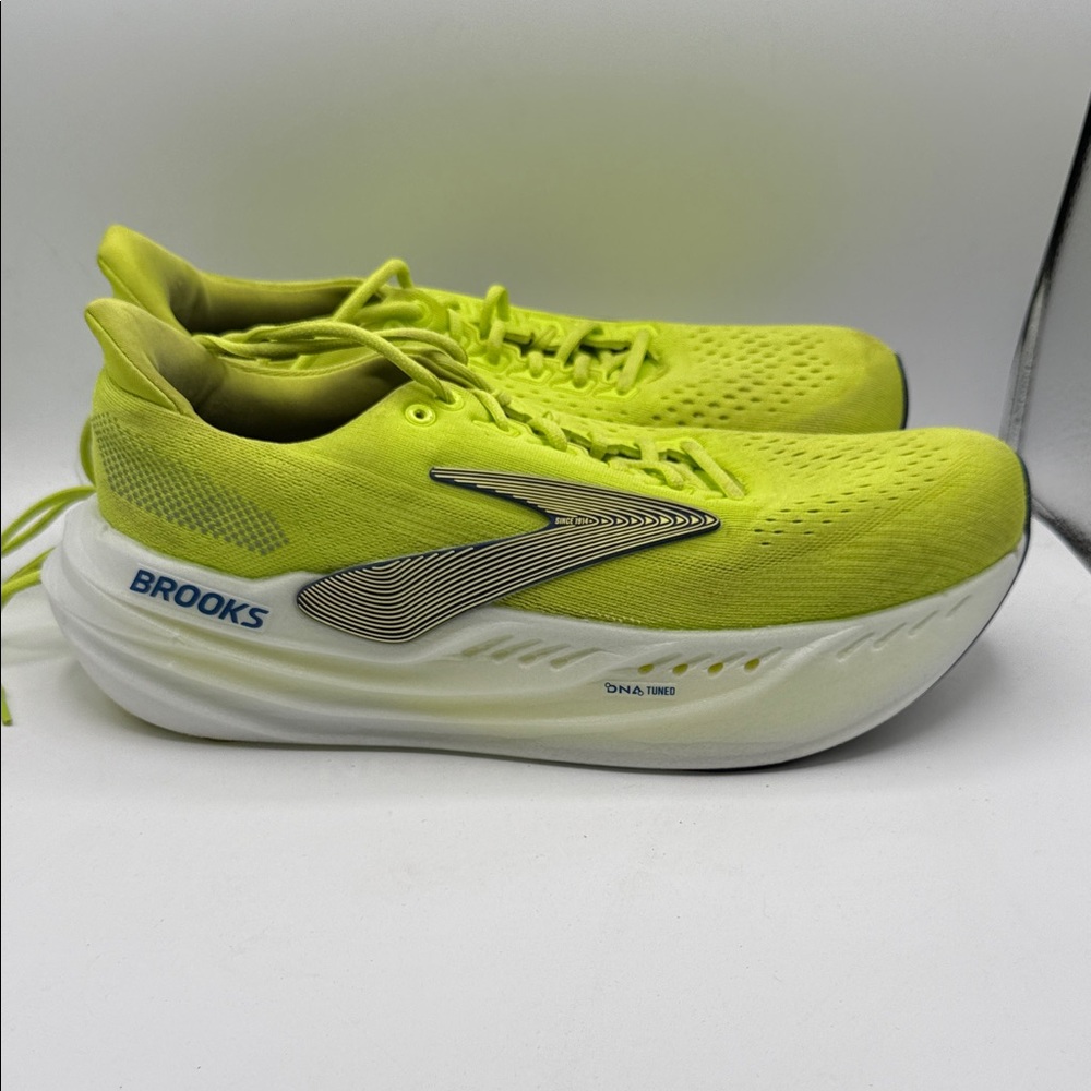 Brooks GLYCERIN MAX Men’s 13 Vibrant Yellow Running Shoes S5